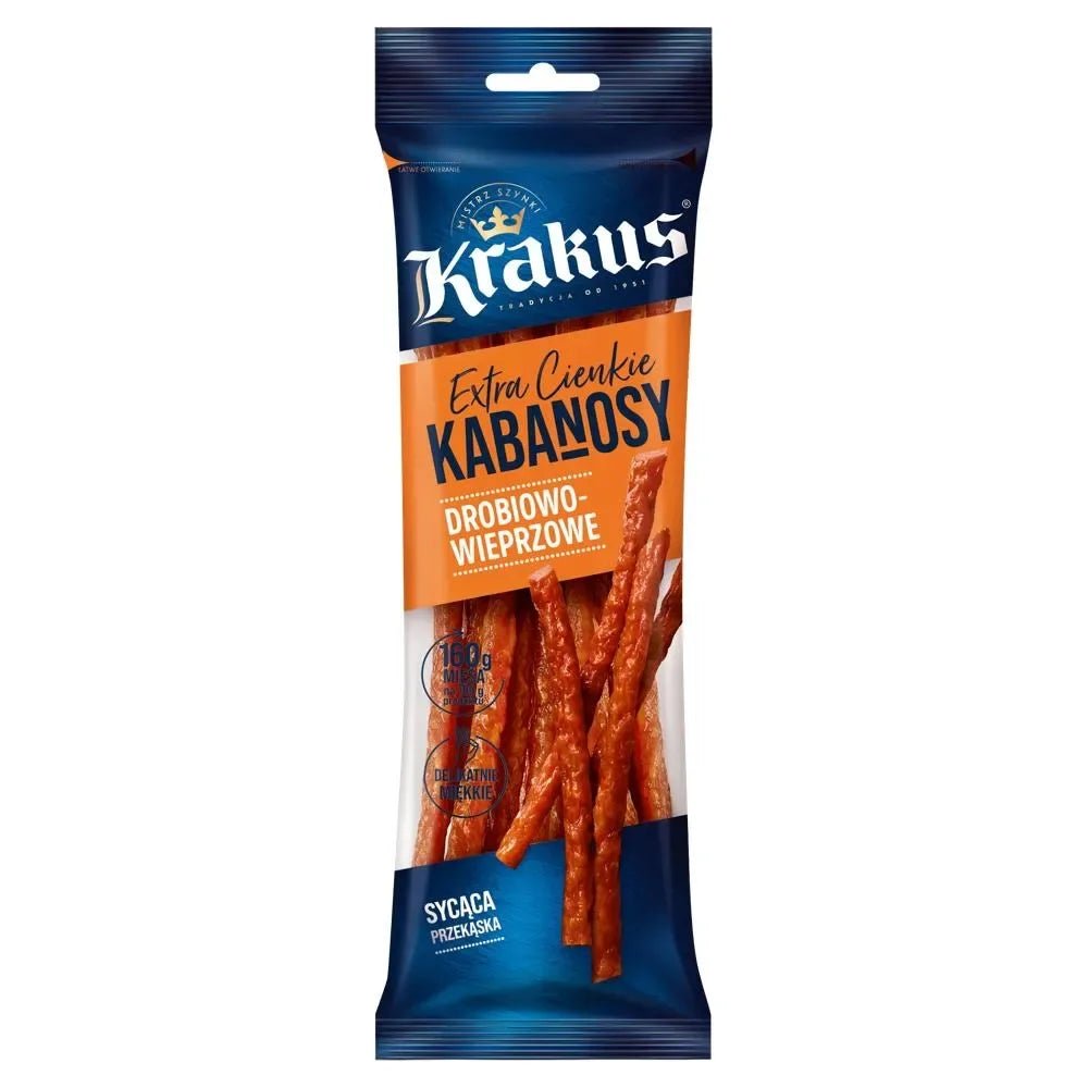 Krakus Kabanosy Drobiowo - Wieprzowe 95g - Polskashop24