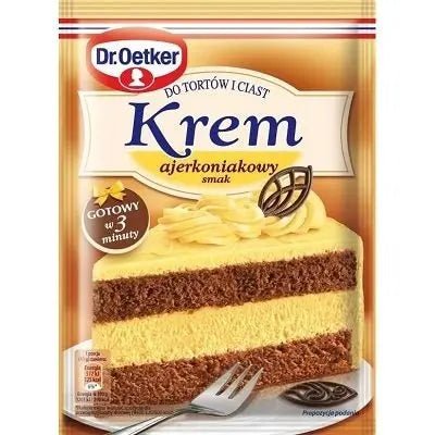 Krem ajerkoniakowy - Tortencreme Eierlikör 105g Dr. Oetker - Polskashop24