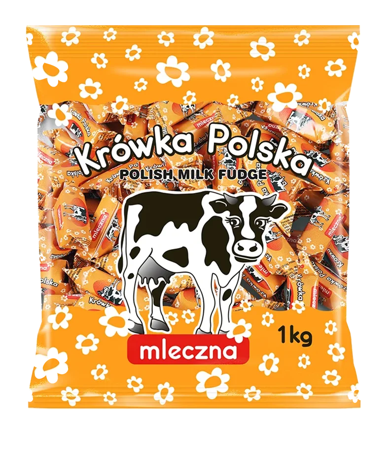 Jedność Krówka Polska Mleczna 1 kg – klassischer Polnischer Milchkaramell