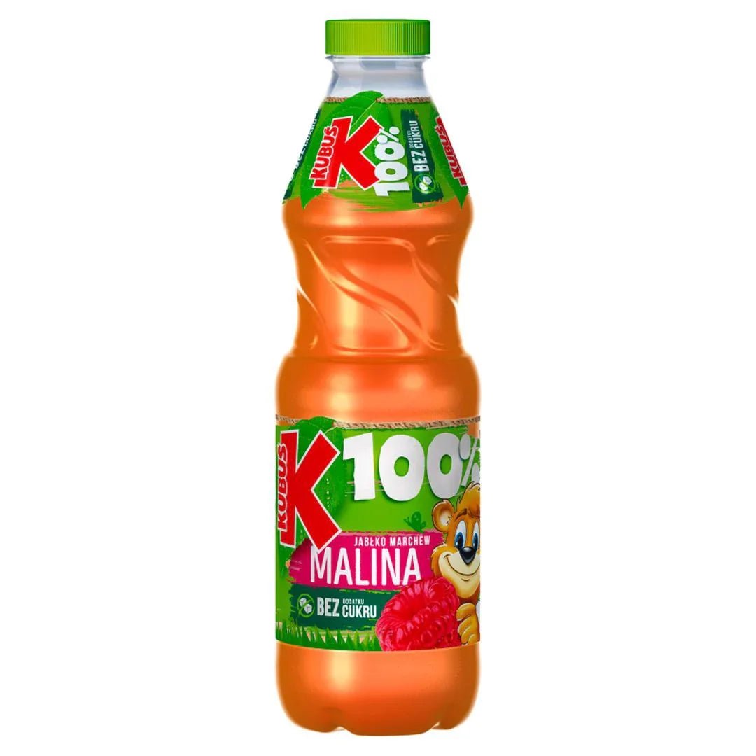 Kubus Sok 100% Apfel - Karotte - Himbeere 0,85l - (zzgl. 0,25€ EINWEGPFAND) - Polskashop24