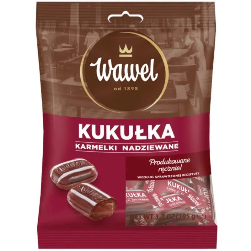Kukulka Bonbons kaufen - Karamell mit Kakao - Füllung 105g - Wawel - Polskashop24.de - Online Supermarkt mit Lebensmittel aus Polen