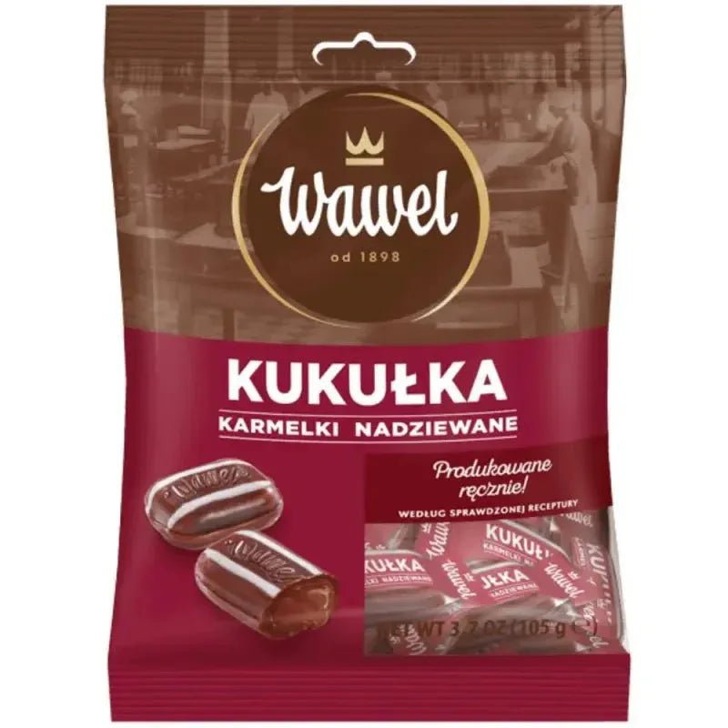 Kukulka Bonbons kaufen - Karamell mit Kakao - Füllung 105g - Wawel - Polskashop24