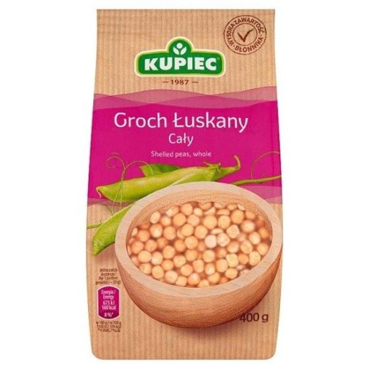 Kupiec ganze geschälte Erbsen 400 g