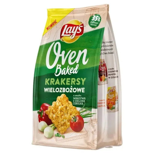 Lays Krakersy Zielona Cebulka - Getreide Cracker Green Onion 80g kaufen - Polskashop24