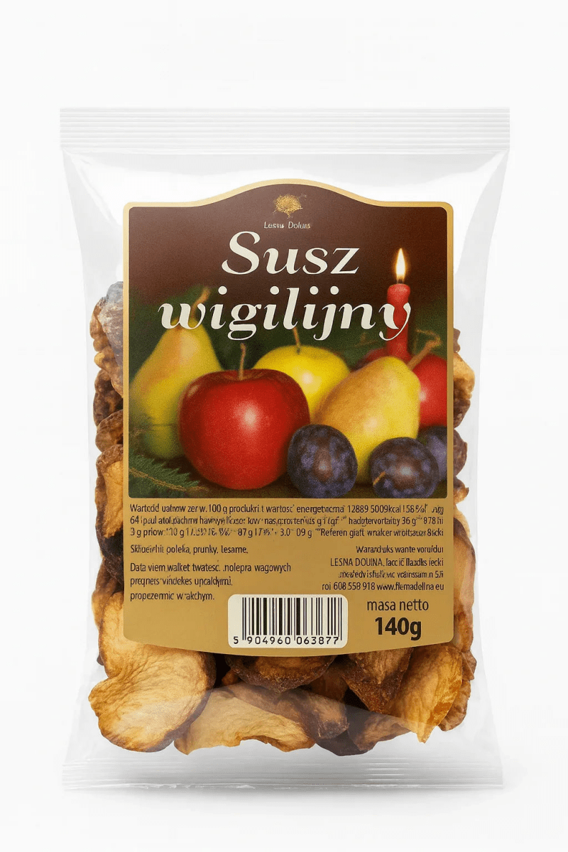 LEŚNA DOLINA Susz wigiliny - Trockenobst für Weihnachts - Kompott 140g kaufen - Polskashop24