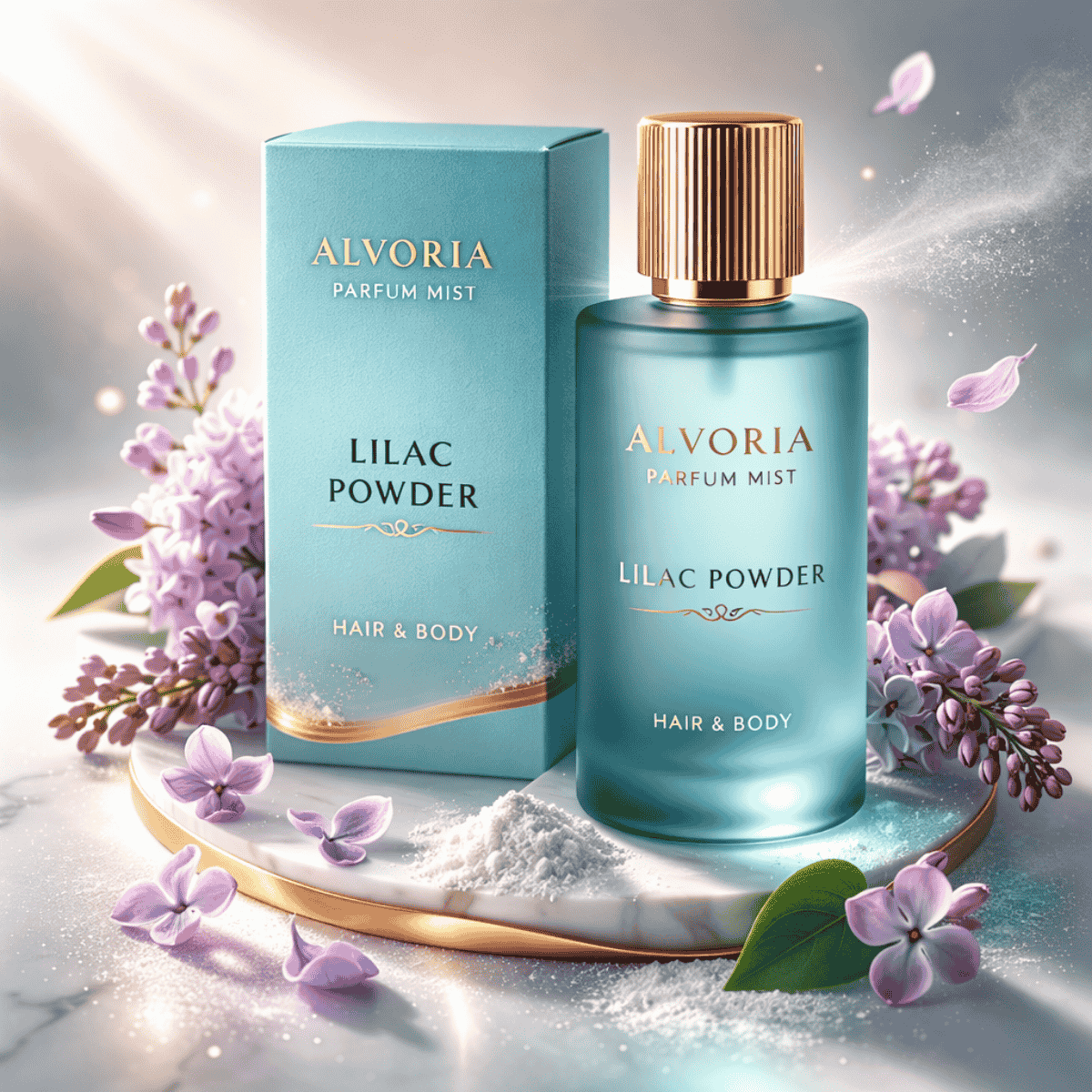 Lilac Powder Duftspray Mgiełka 100ml - Alvoria - Polskashop24