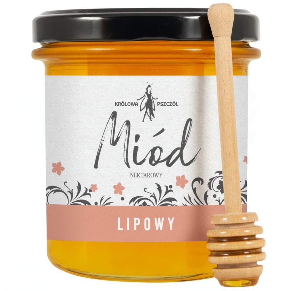 Lindenblütenhonig Nektarhonig 370g - Królowa Pszczół - Polskashop24