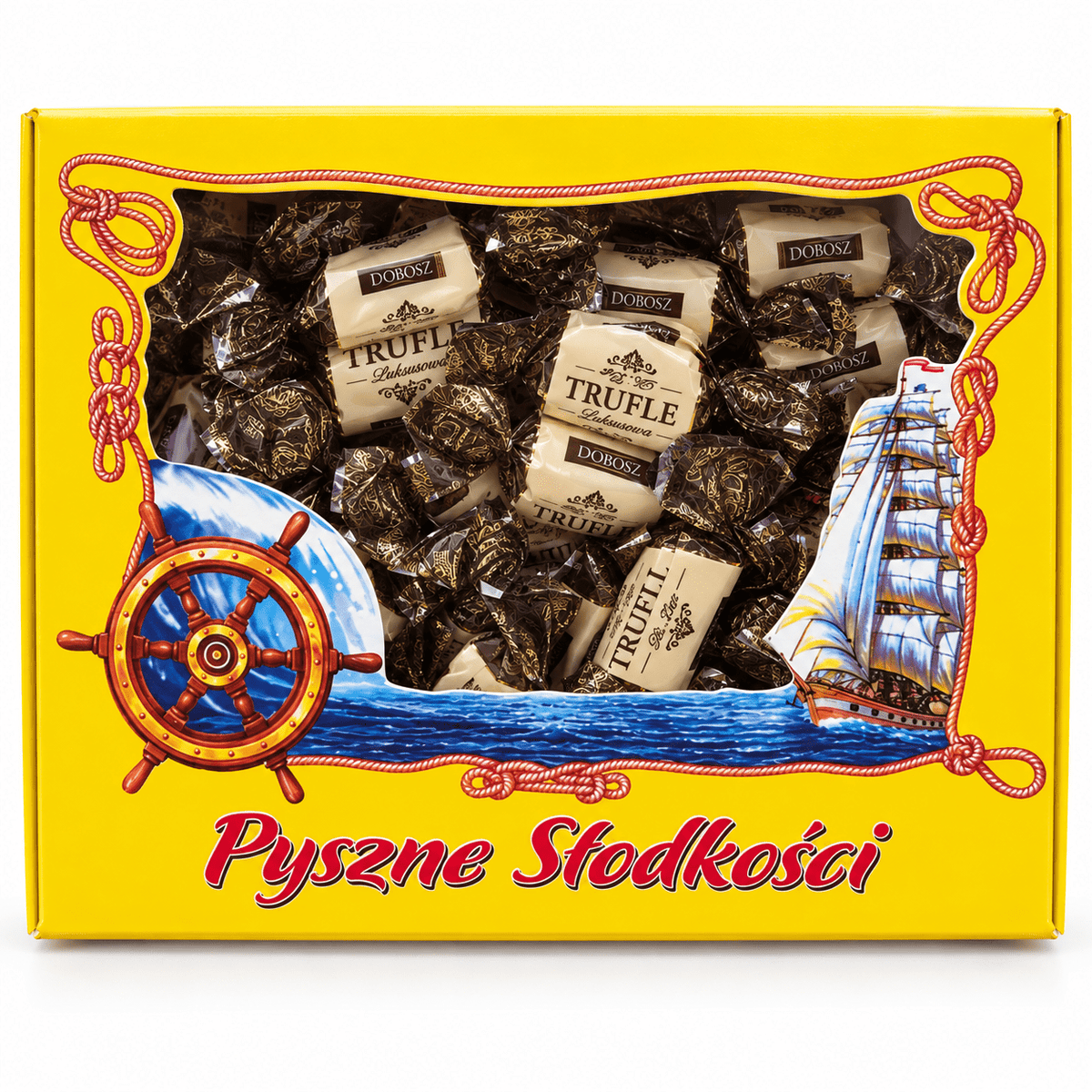 Dobosz Trufla Luksusowa – Rum-Kakao-Trüffelpralinen, 1 kg