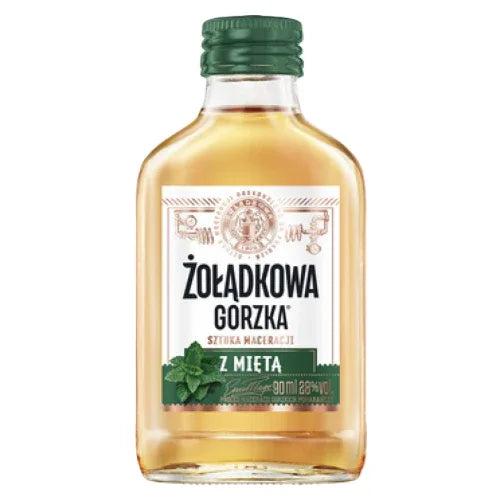 Magenbitter mit Minze - Żołądkowa Gorzka z Miętą 90ml 28% Vol. - Polskashop24