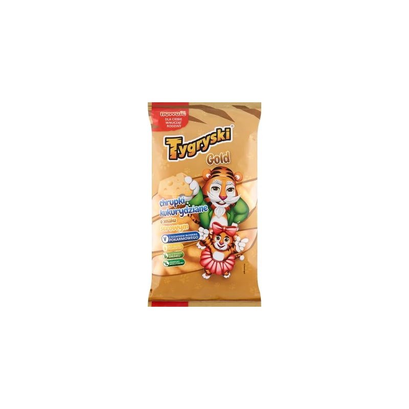 Mais Flips Tygryski ''Serowe'' Käse Geschmack 100g - Polskashop24