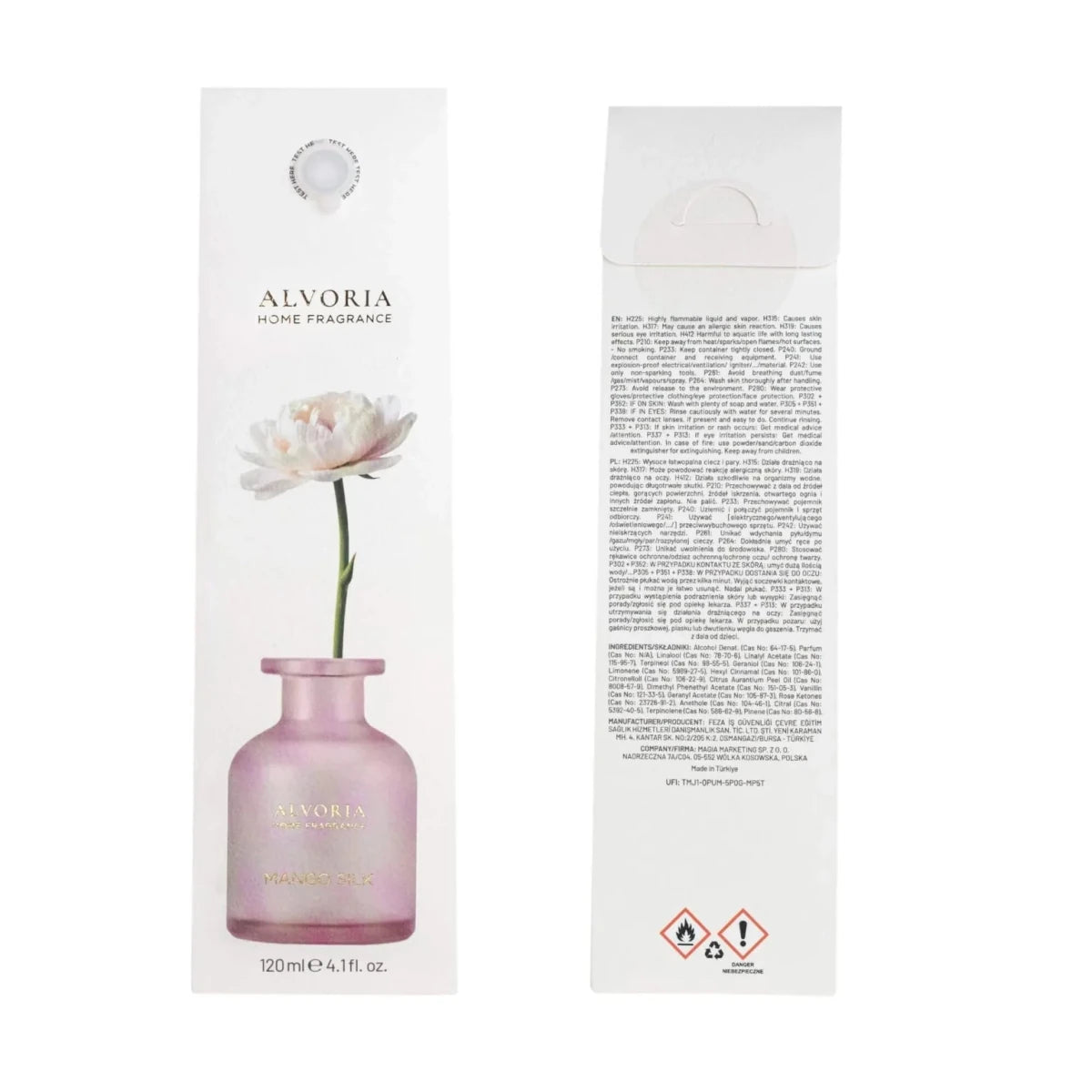 Mango Silk Raumduft 120ml - Alvoria - Polskashop24