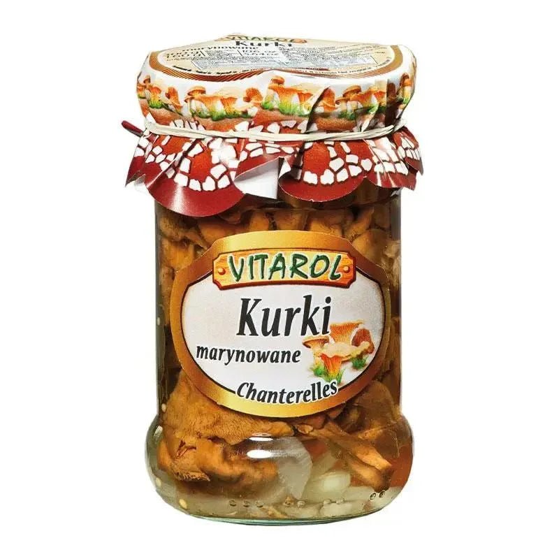Marinierte Pfifferlinge kaufen - Kurki Marynowane 160g - Vitarol - Polskashop24