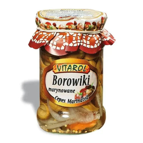 Marinierte Steinpilze kaufen - Borowiki Marynowane 300g - Vitarol - Polskashop24