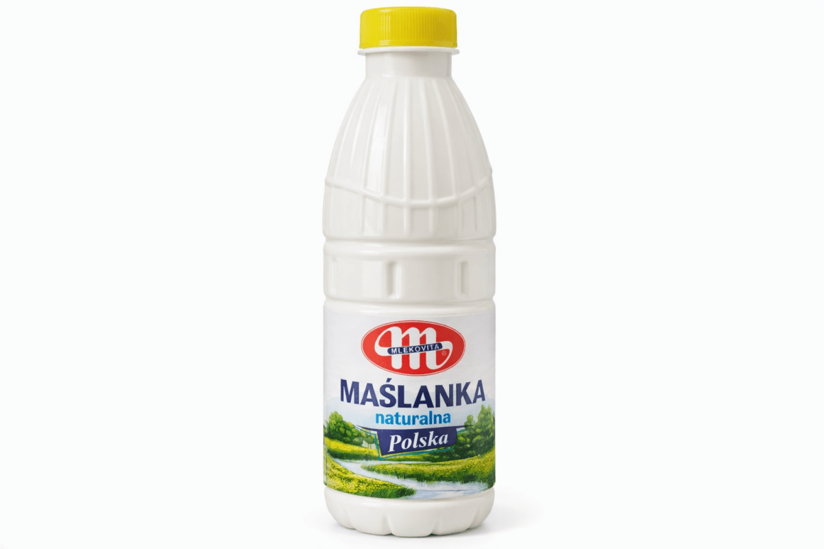 Maślanka Naturalna Polska 1kg - Mlekovita / Buttermilch - Polskashop24