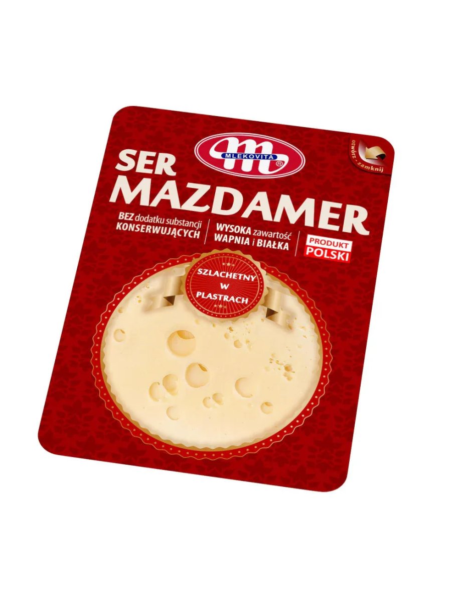 Mazdamer Käse Scheiben Ser Mazdamer 150g - Mlekovita - Polskashop24