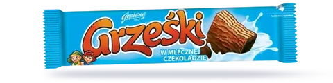 Mega Grzeski Goplana Polnischer Riegel in Milchschokolade 36g - Polskashop24