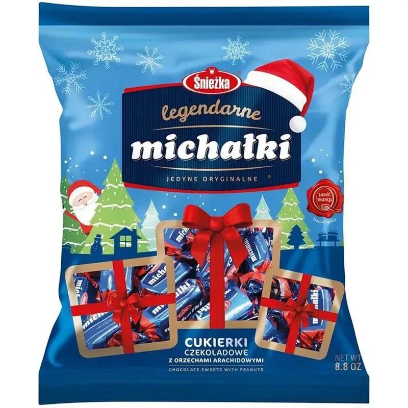 Michalki 250g Sniezka - Polnische Schokoladenpralinen mit Erdnüssen kaufen
