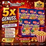 Mikrowellen Karamell Popcorn ''popcorn do mikrofalowki'' Felix 90g - Polskashop24