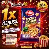 Mikrowellen Karamell Popcorn ''popcorn do mikrofalowki'' Felix 90g - Polskashop24