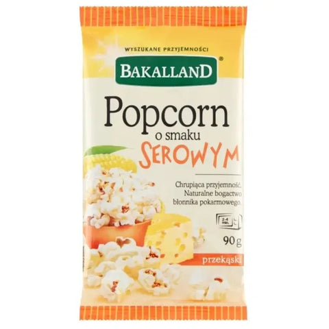 Mikrowellen - Popcorn Käse Popcorn Serowy 90g - Bakalland - Polskashop24