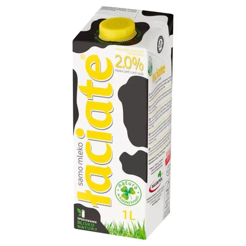 Milch Mleko Łaciate 2% UHT 1L - Mlekpol - Polskashop24