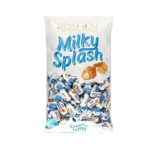Milchbonbons Milky Splash - Cukierki mleczne Milky Splash - 1kg - Rohsen - Polskashop24