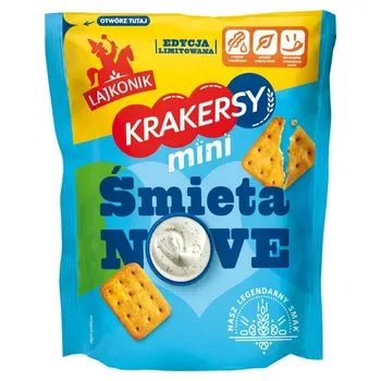 Mini Cracker Sahne - Geschmack - Mini Krakersy Śmietankowe 100g - Lorenz - Polskashop24