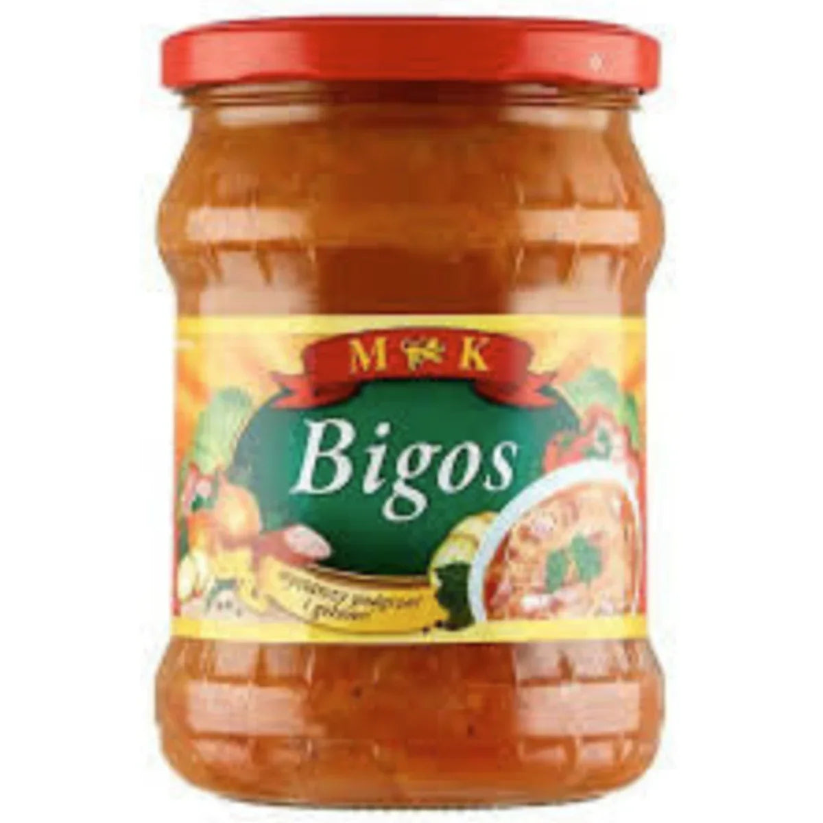 MK Bigos – polnischer Sauerkrauteintopf mit Fleisch, traditionelles Fertiggericht im Glas