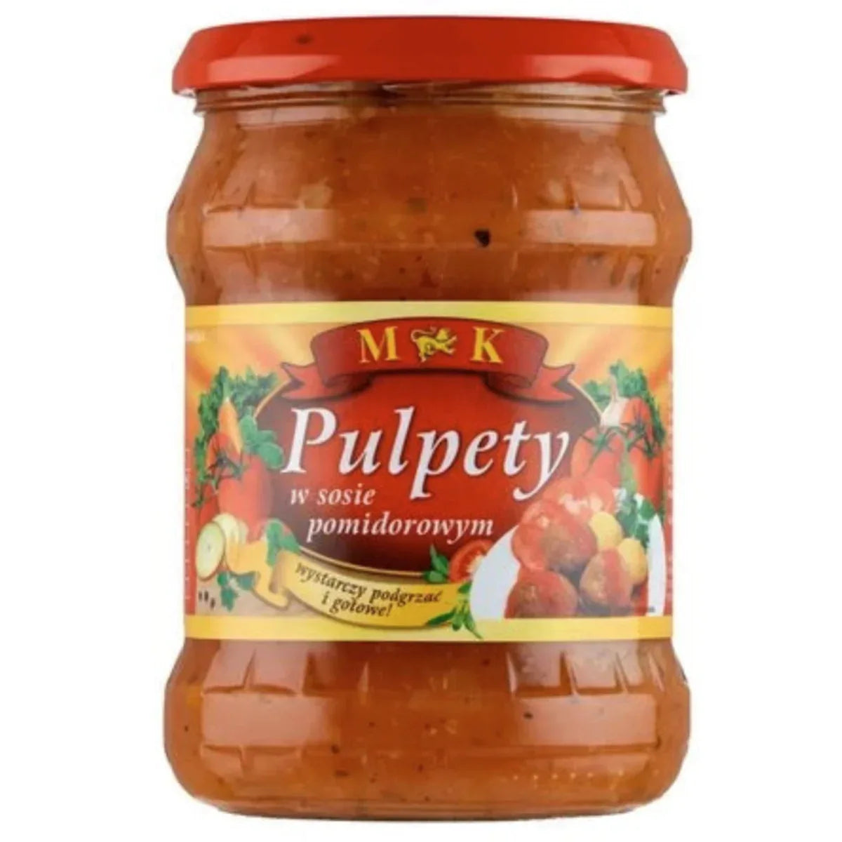 MK Pulpety w sosie pomidorowym – polnische Hackbällchen in Tomatensoße im Glas