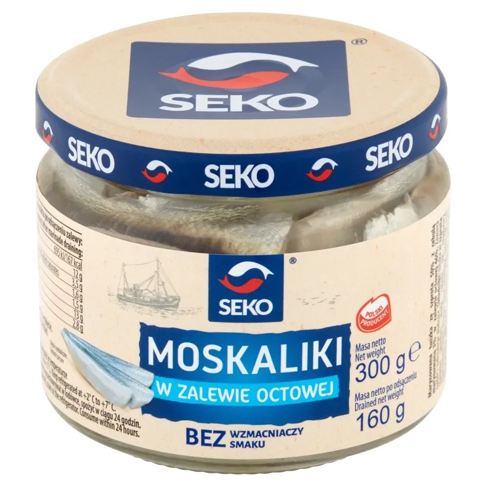 Moskaliki Heringstücke 400g - Seko - Polskashop24
