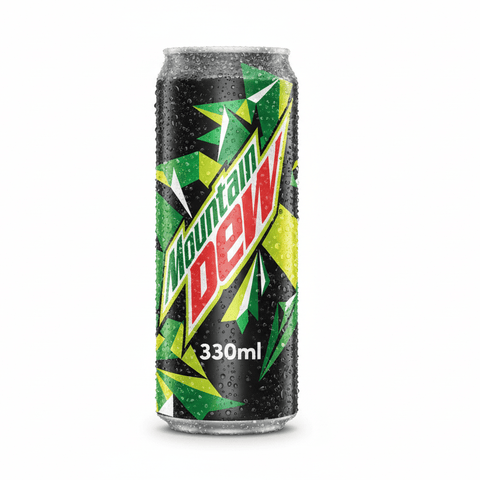 Mountain Dew Citrus 0,33 L Dose – Zitrus-Limonade (zzgl. 0,25 € Pfand) - Polskashop24