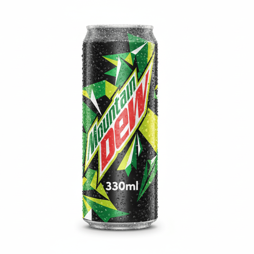 Mountain Dew Citrus 0,33 L Dose – Zitrus-Limonade (zzgl. 0,25 € Pfand) - Polskashop24