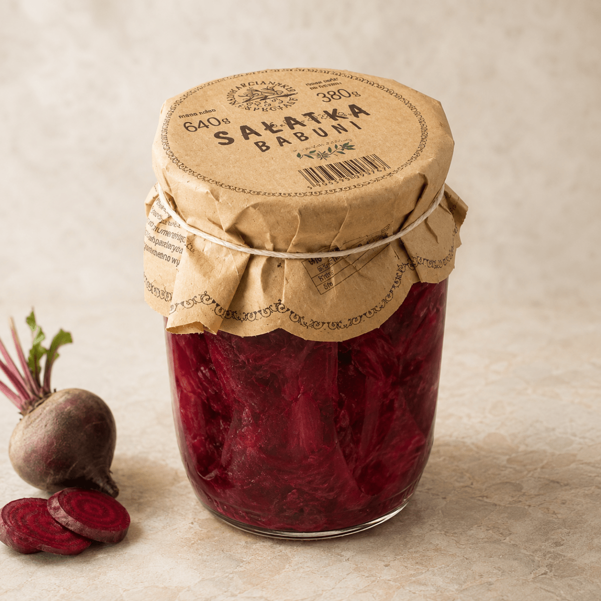 Nadwarciańskie Großmuttersalat 640 g - Sałatka Babuni - Polskashop24