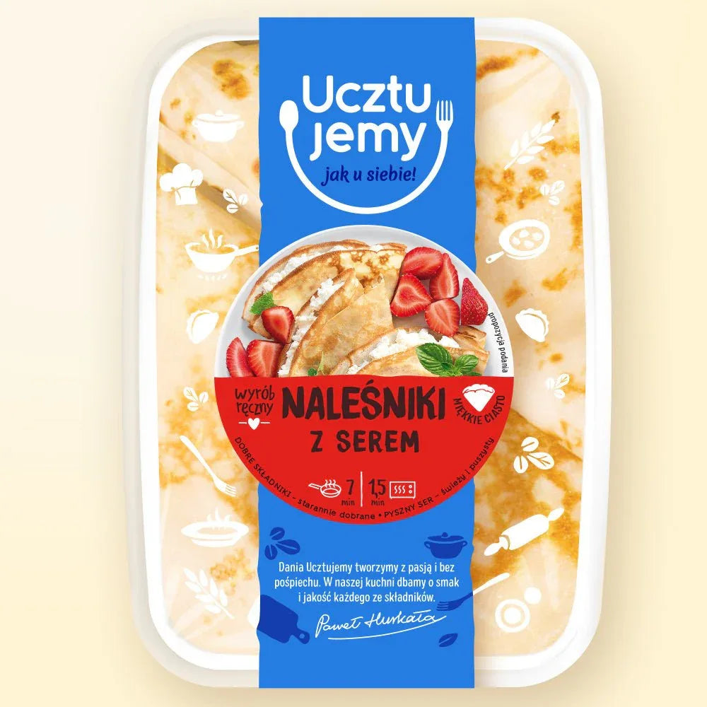 Nalesniki z serem ''Eierkuchen mit Käse'' 400 g - Polskashop24.de - Online Supermarkt mit Lebensmittel aus Polen