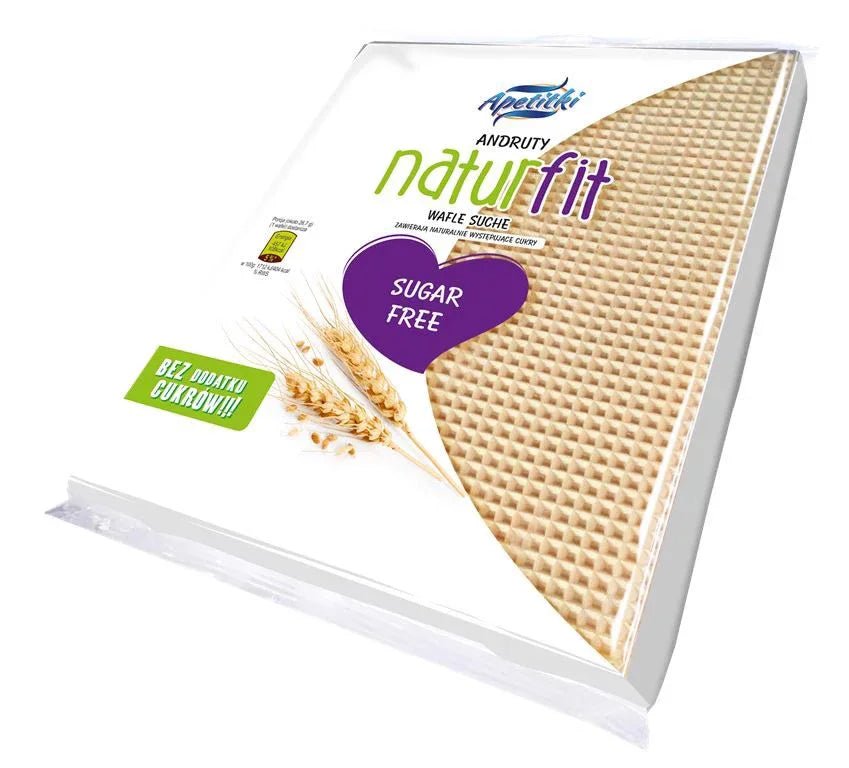Naturfit Waffeln ohne Zuckerzusatz 160g - Polskashop24