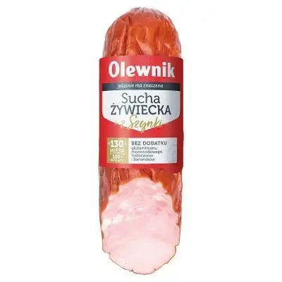 Olewnik Żywiecka Sucha z Szynki 220g - Trockene Rohwurst - Polskashop24.de - Online Supermarkt mit Lebensmittel aus Polen