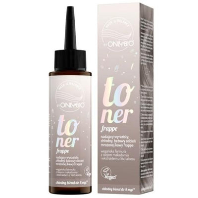 OnlyBio Hair in Balance Toner Frappe – Haartönung in kühlem Beigeblond, 100 ml