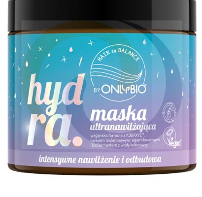 OnlyBio Hair in Balance Hydra Feuchtigkeitsmaske 400 ml