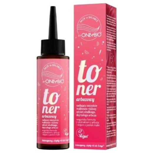 OnlyBio Hair in Balance Wassermelonen-Haartoner Rosa – Toner Arbuzowy 100 ml