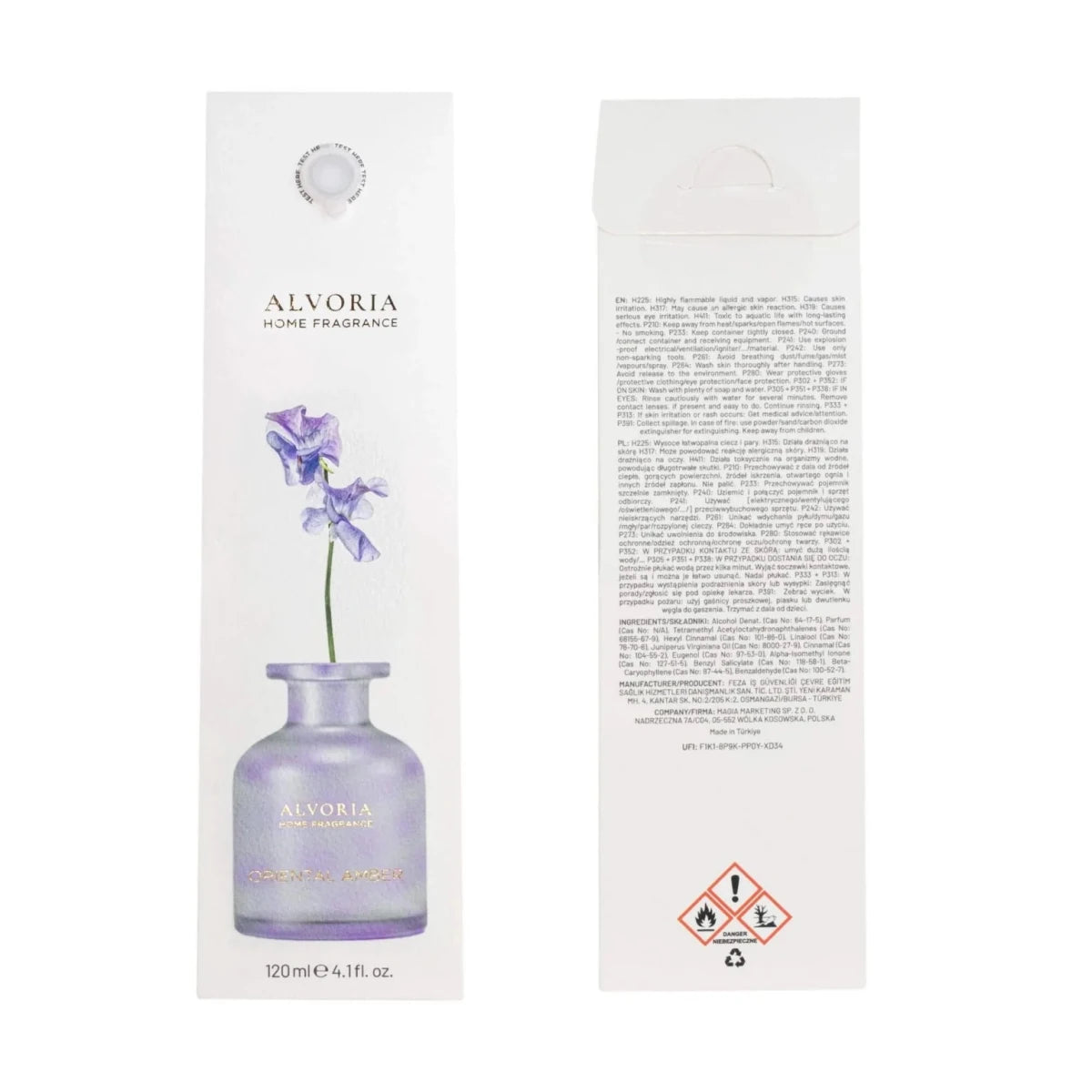 Oriental Amber Raumduft 120ml - Alvoria - Polskashop24