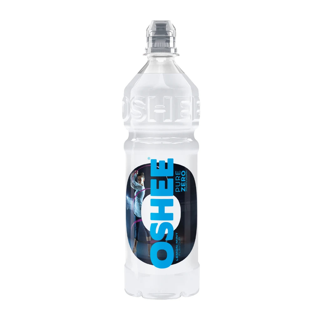 Flasche Oshee Isotonic Pure Zero Lime Mint 750 ml, isotonisches Zero-Sportgetränk