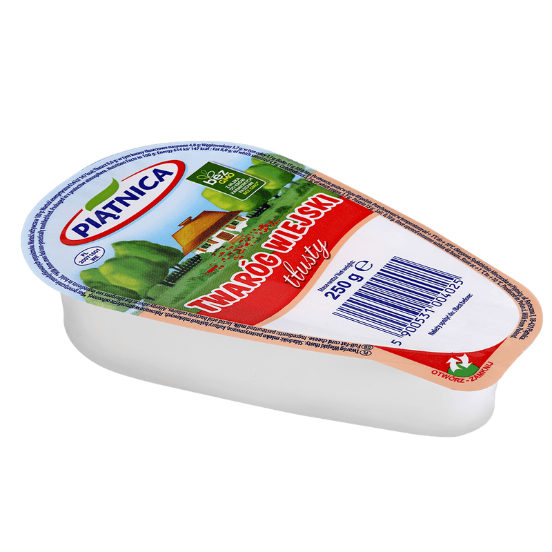 Twarog Piatnica polnischer Käse Vollfett Stufe 250 g