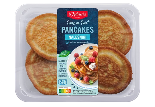Pancakes auf Buttermilch von U Jędrusia - Fluffige amerikanische Weizenpfannkuchen 200g