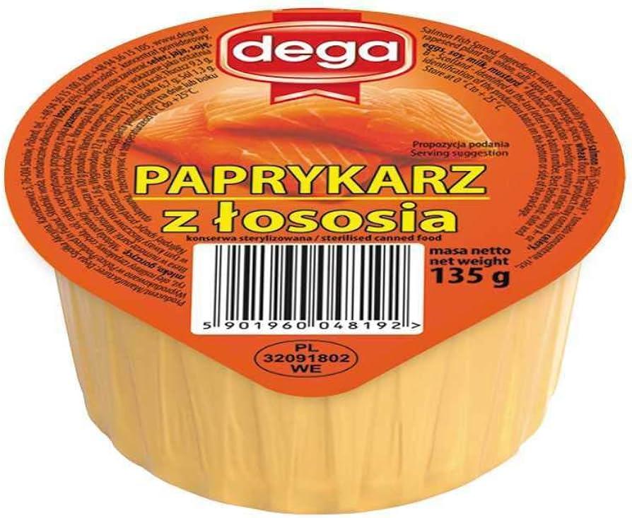 Paprykarz Łosoś Lachs - Brotaufstrich 135g - Dega - Polskashop24