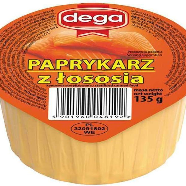 lachs aufbewahren kühlschrank Paprykarz Łosoś Lachs-Brotaufstrich 135g