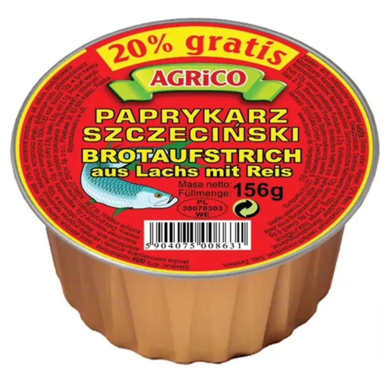 Paprykarz Szczeciński (Fischpaste) 156g - Agrico - Polskashop24