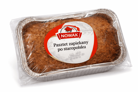 Pasztet Zapiekany po Staropolsku 300g / Altpolnische gebackene Fleischpastete – Nowak - Polskashop24