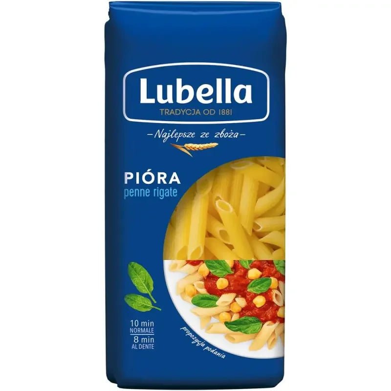 Penne Rigate Nudeln - Penne Rigate 400g - Lubella - Polskashop24