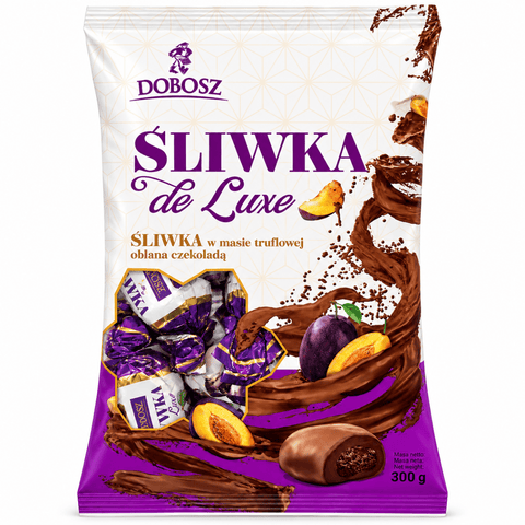 Pflaumenbonbons Śliwka de Luxe 300 g – Dobosz - Polskashop24
