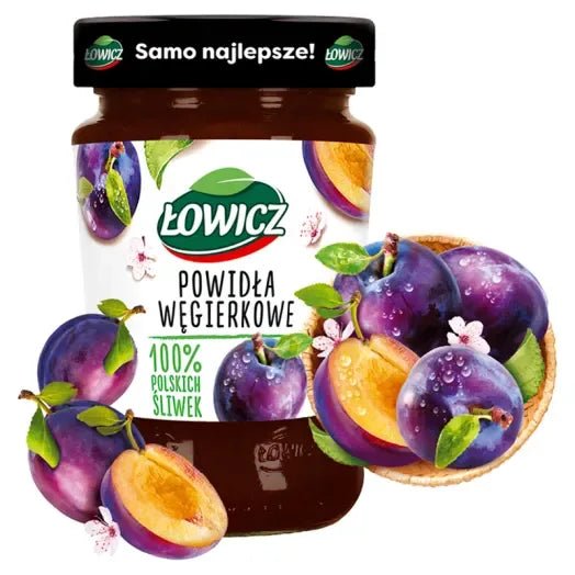 Pflaumenmus - Powidła ze Śliwki Węgierki 290g - Łowicz - Polskashop24